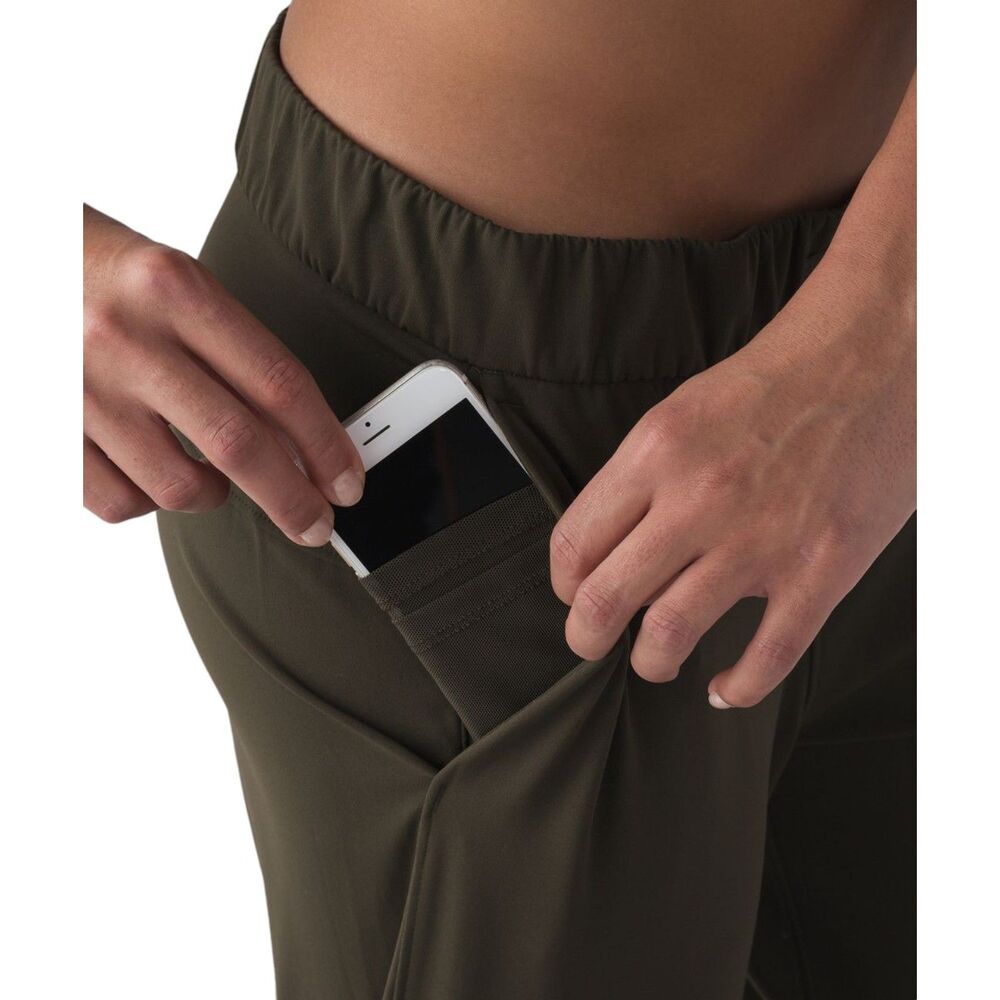 Lululemon On The Fly Pant 28" *Dark Olive - Picture 8 of 12
